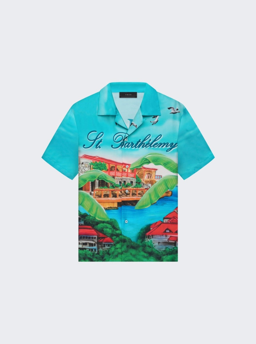 AMIRI EDEN ROCK BOWLING SHIRT MULTICOLOR