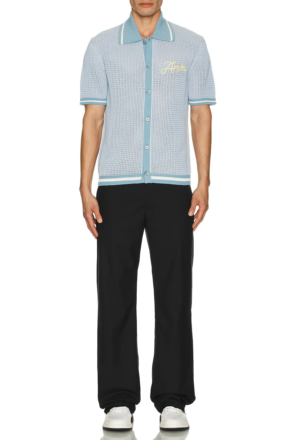 AMIRI HOLLYWOOD CROCHET SHIRT