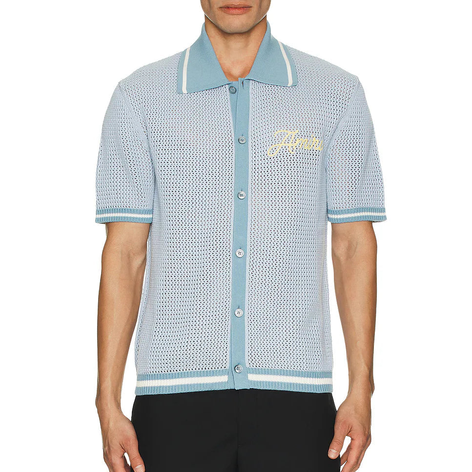 AMIRI HOLLYWOOD CROCHET SHIRT