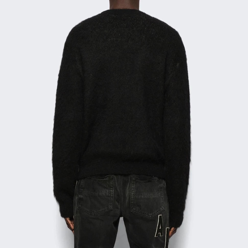 AMIRI RECORD WOLF MOHAIR-BLEND SWEATER