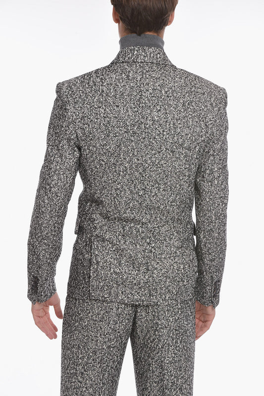 AMIRI WOOL DOUBLE-BREASTED BLAZER