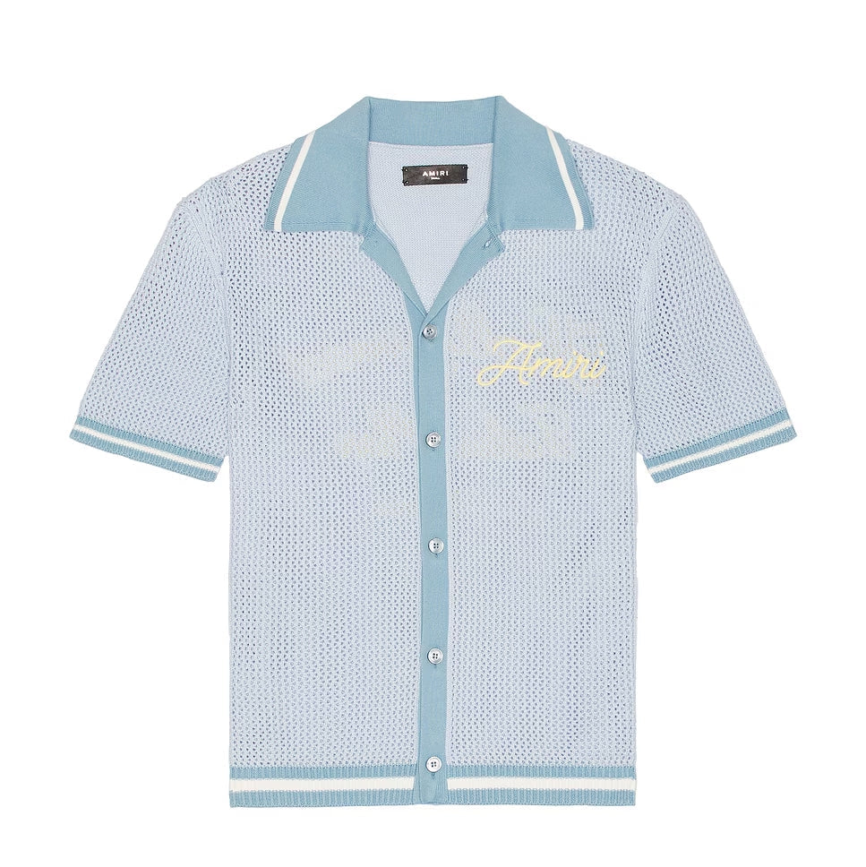 AMIRI HOLLYWOOD CROCHET SHIRT