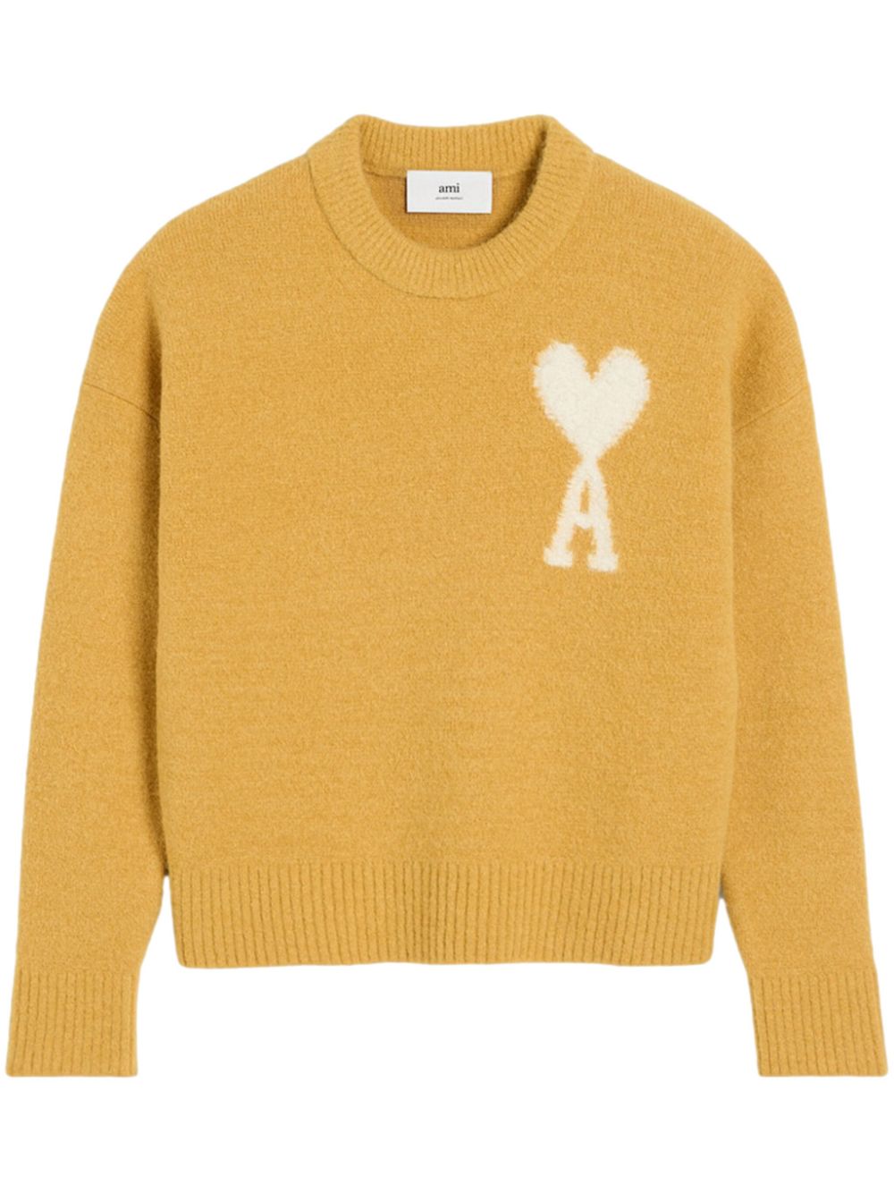 AMI PARIS AMI DE COEUR ALPACA SWEATER