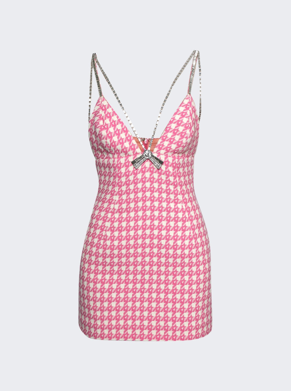 area deco bow mini dress AREA DECO BOW MINI DRESS
