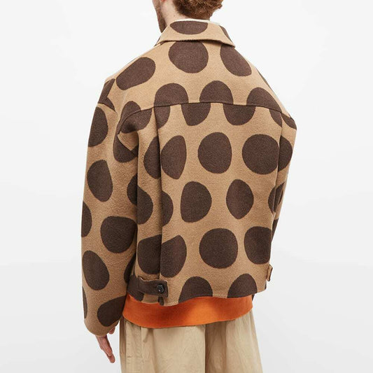 ACNE STUDIOS DOVERIO DOUBLE POLKA DOT JACKET