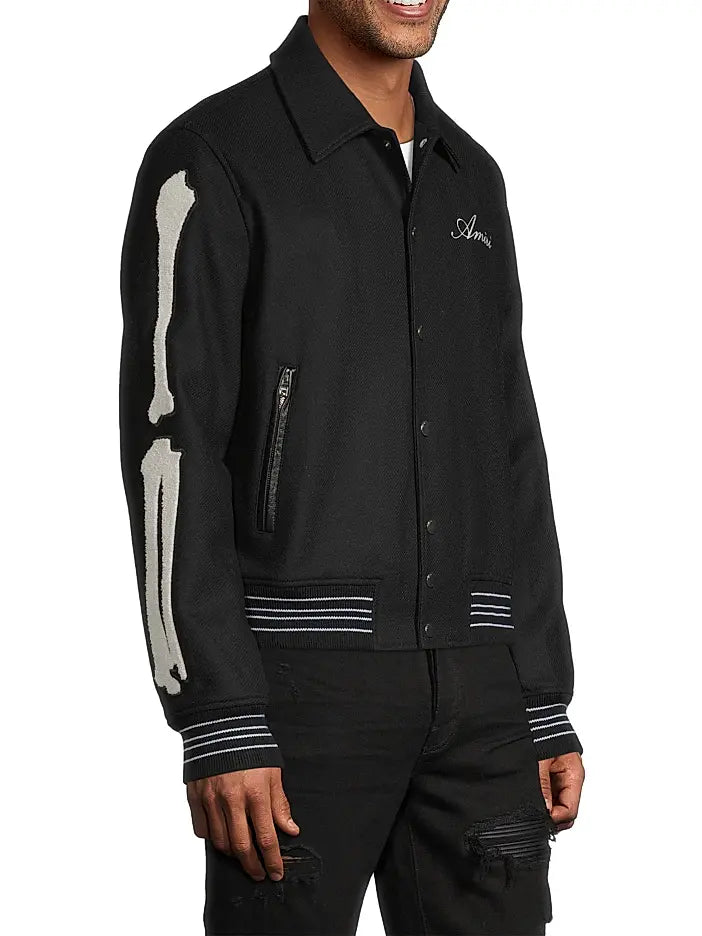 AMIRI BONES VARSITY JACKET