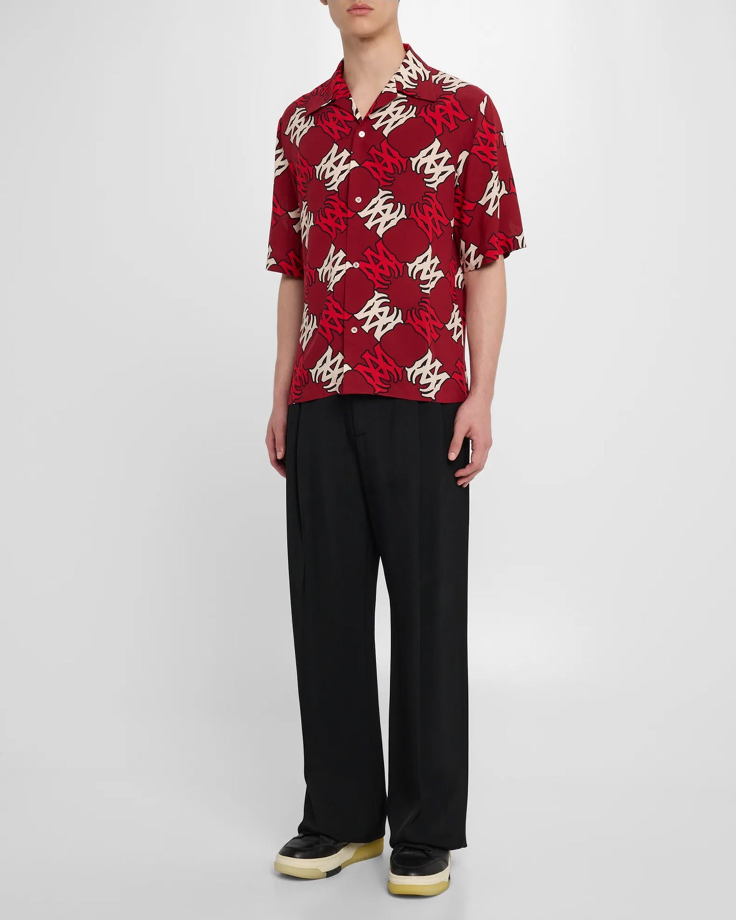 AMIRI MA QUAD BOWLING SHIRT