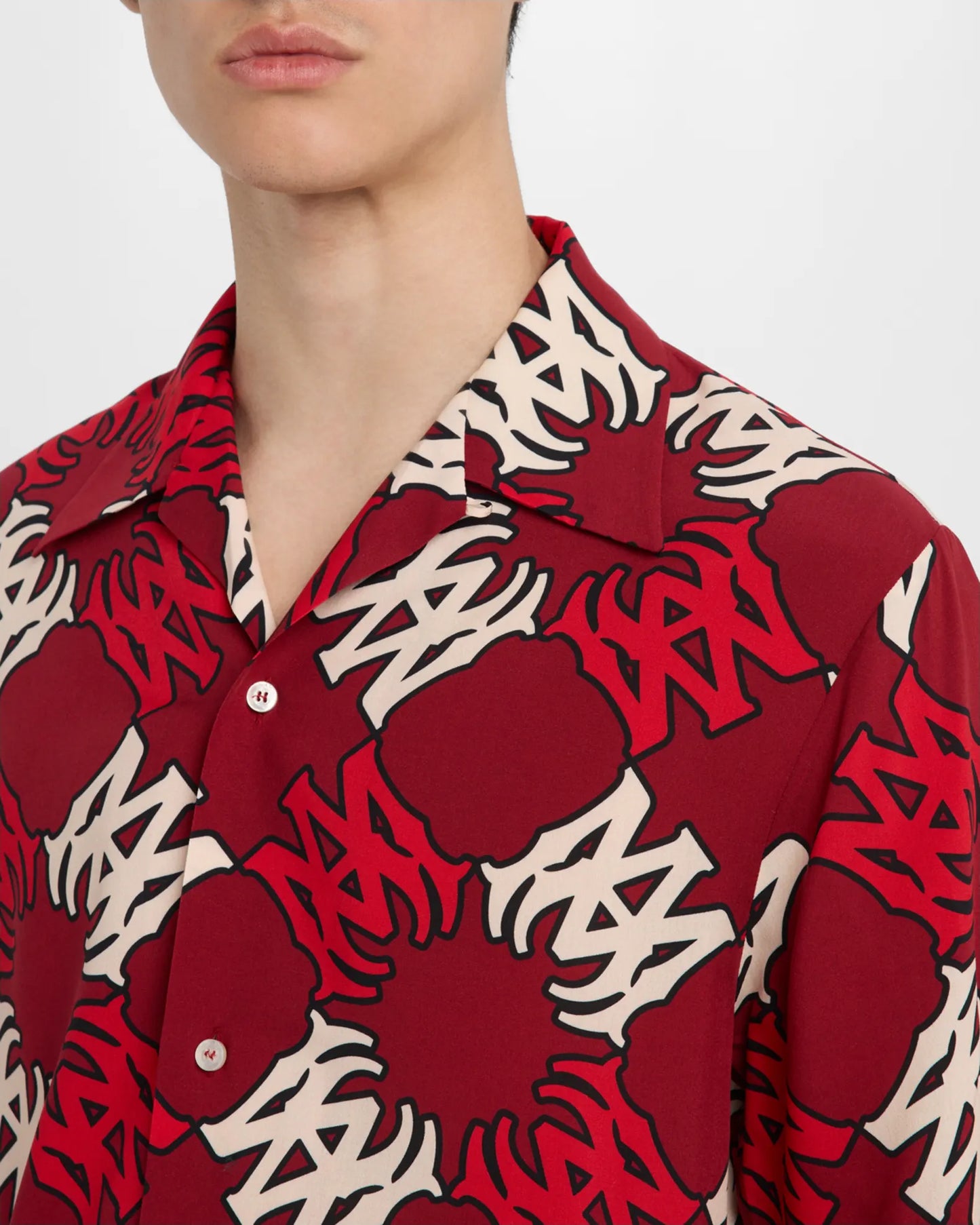 AMIRI MA QUAD BOWLING SHIRT