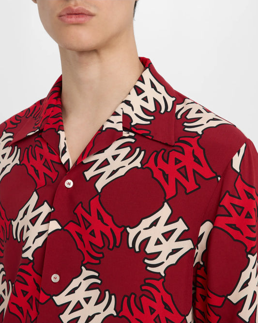 AMIRI MA QUAD BOWLING SHIRT