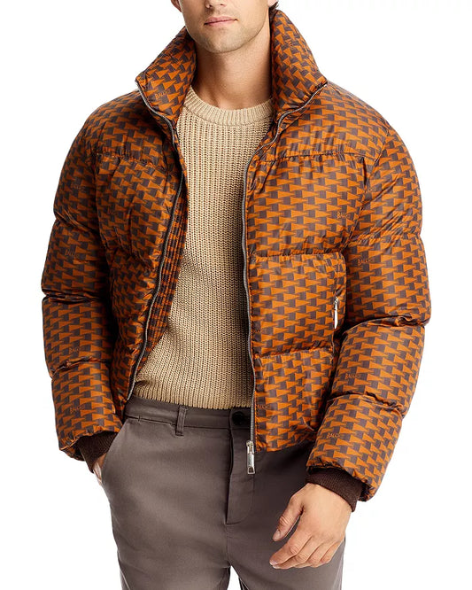 BALLY PRINTED PUFFER JACKET