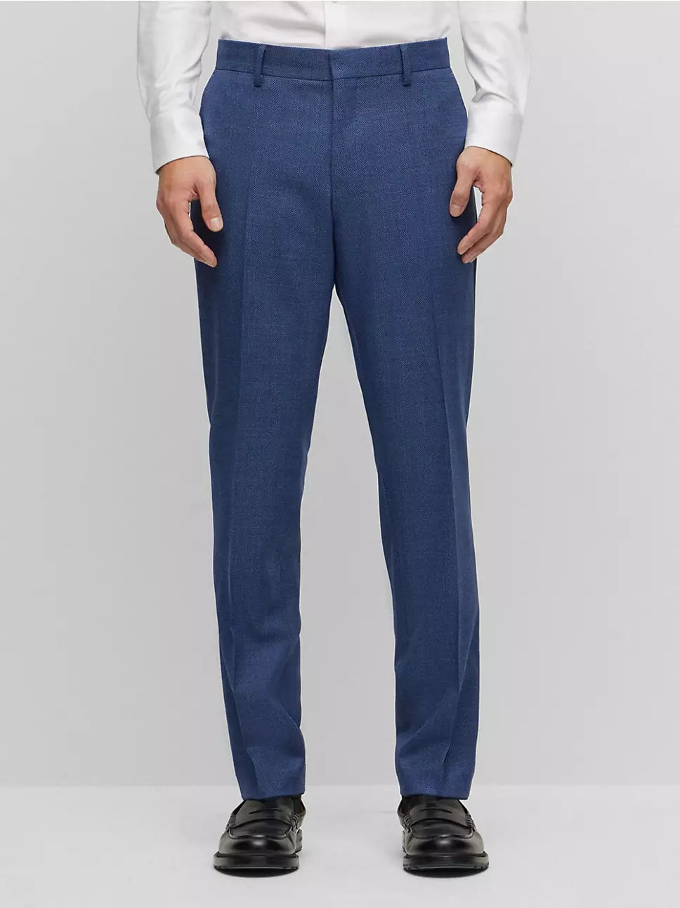 BOSS THREE-PIECE SLIM FIT WOOL BLEND SUIT