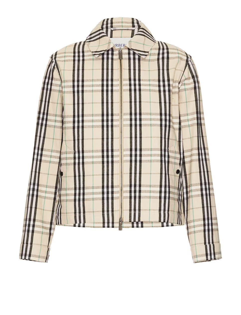 BURBERRY ZIP UP HARRINGTON JACKET