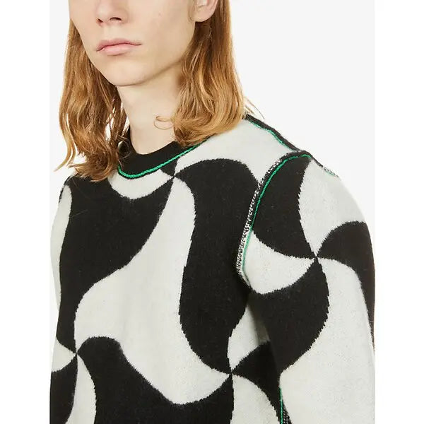 BOTTEGA VENETA PATTERNED PULLOVER