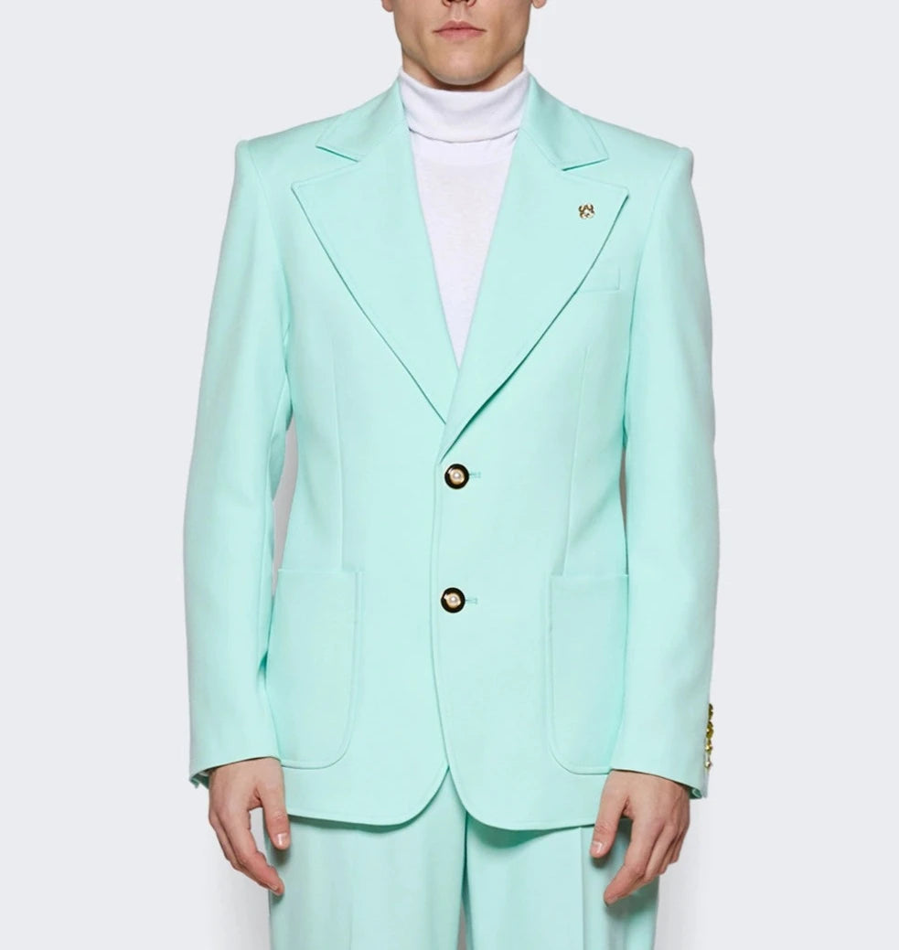 CASABLANCA SINGLE BREASTED BLAZER