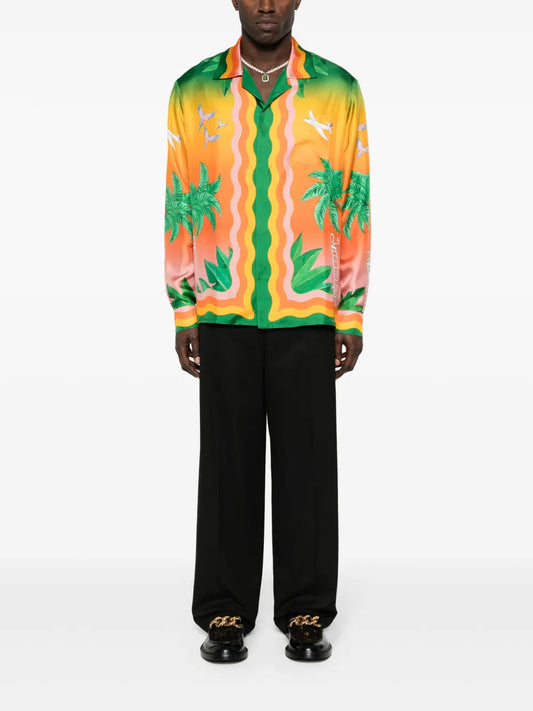 CASABLANCA TENNIS CLUB EN FLUER SHIRT