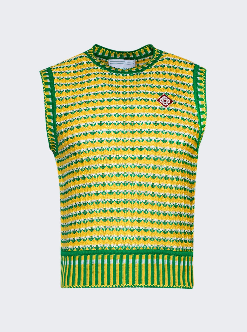 CASABLANCA ZIG-ZAG KNITTED