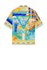 CASABLANCA SHORT SLEEVE SILK SHIRT