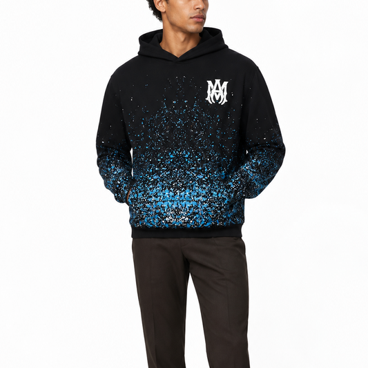 AMIRI CRYSTAL SPLATTER HOODIE