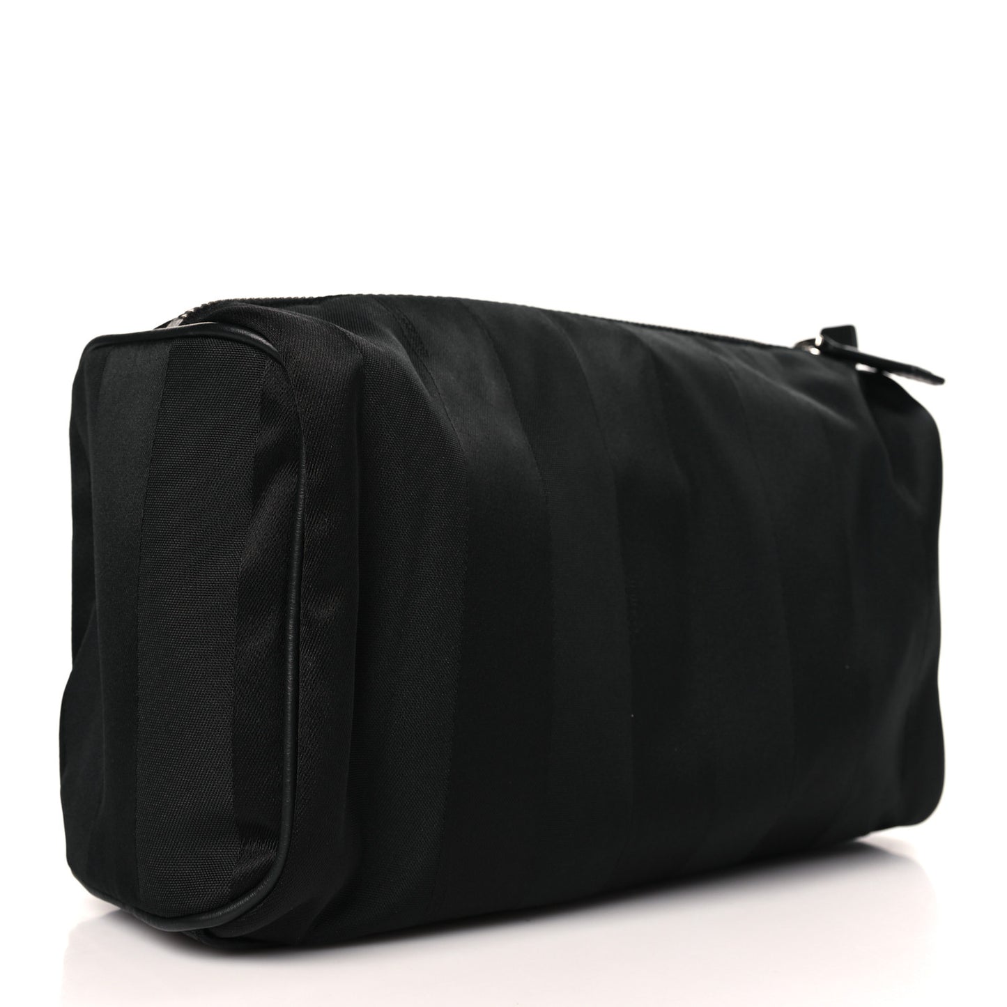 FENDI RECYCLED NYLON LOGO TRAVEL POUCH