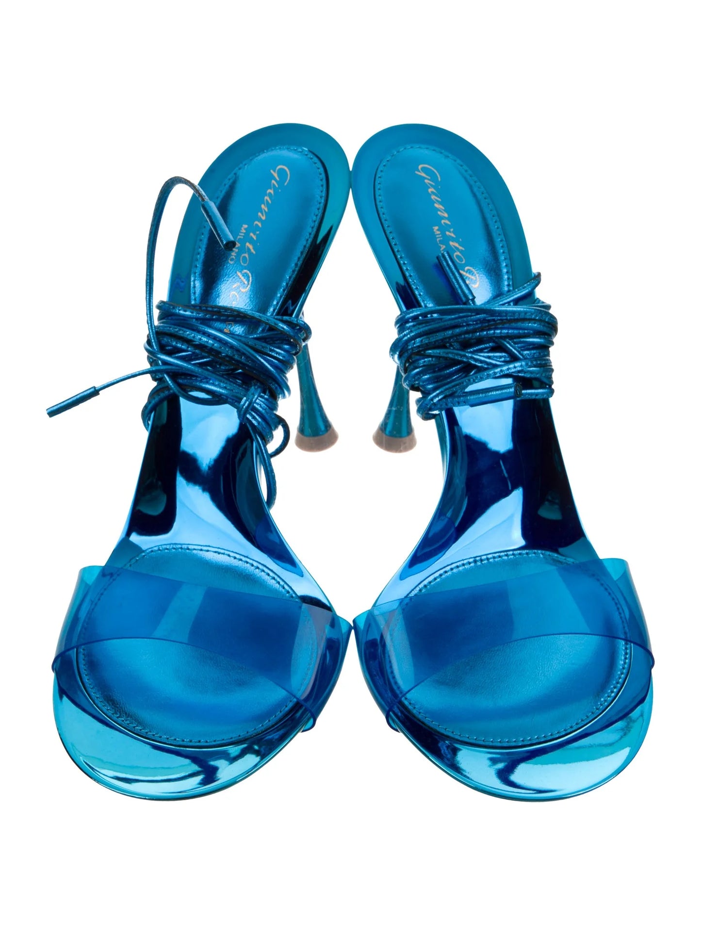 GIANVITO ROSSI PVC SANDALS