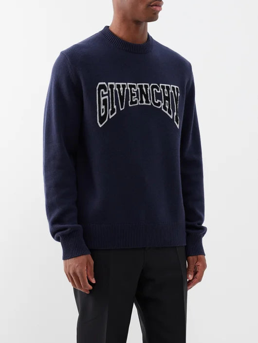 GIVENCHY COLLEGE EMBROIDERY CREWNECK