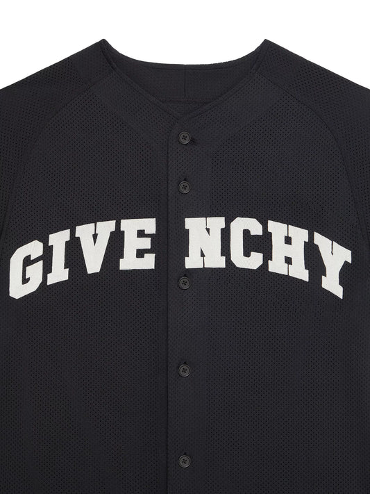 GIVENCHY BASEBALL MESH SHIRT