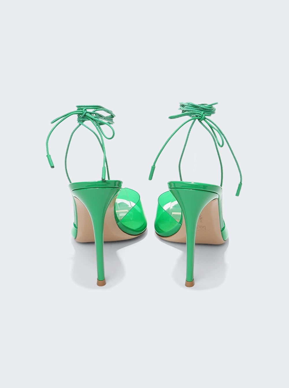 GIANVITO ROSSI SKYE 105 SANDAL GREEN
