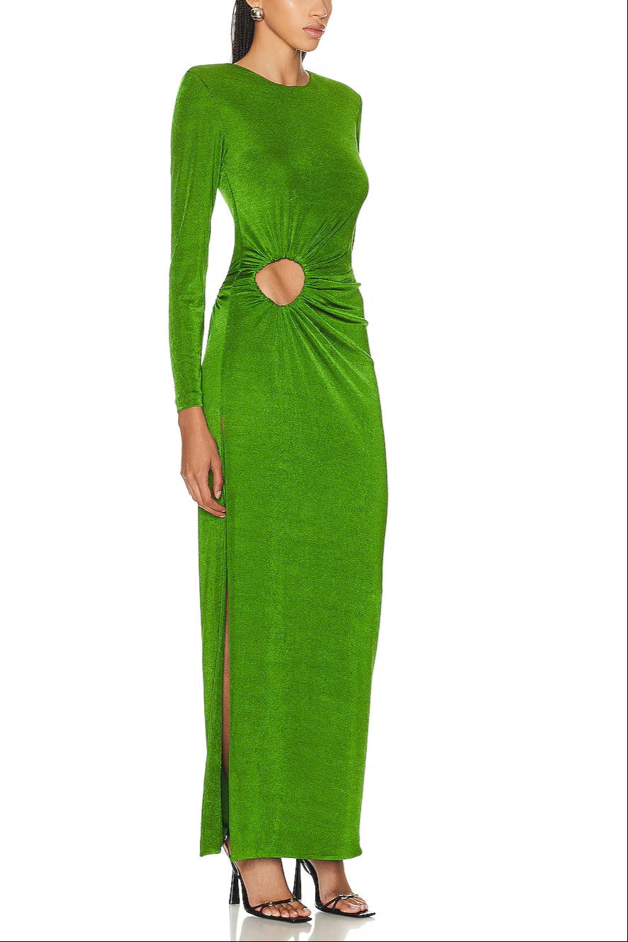 ILA GWEN LONG SLEEVE MAXI DRESS