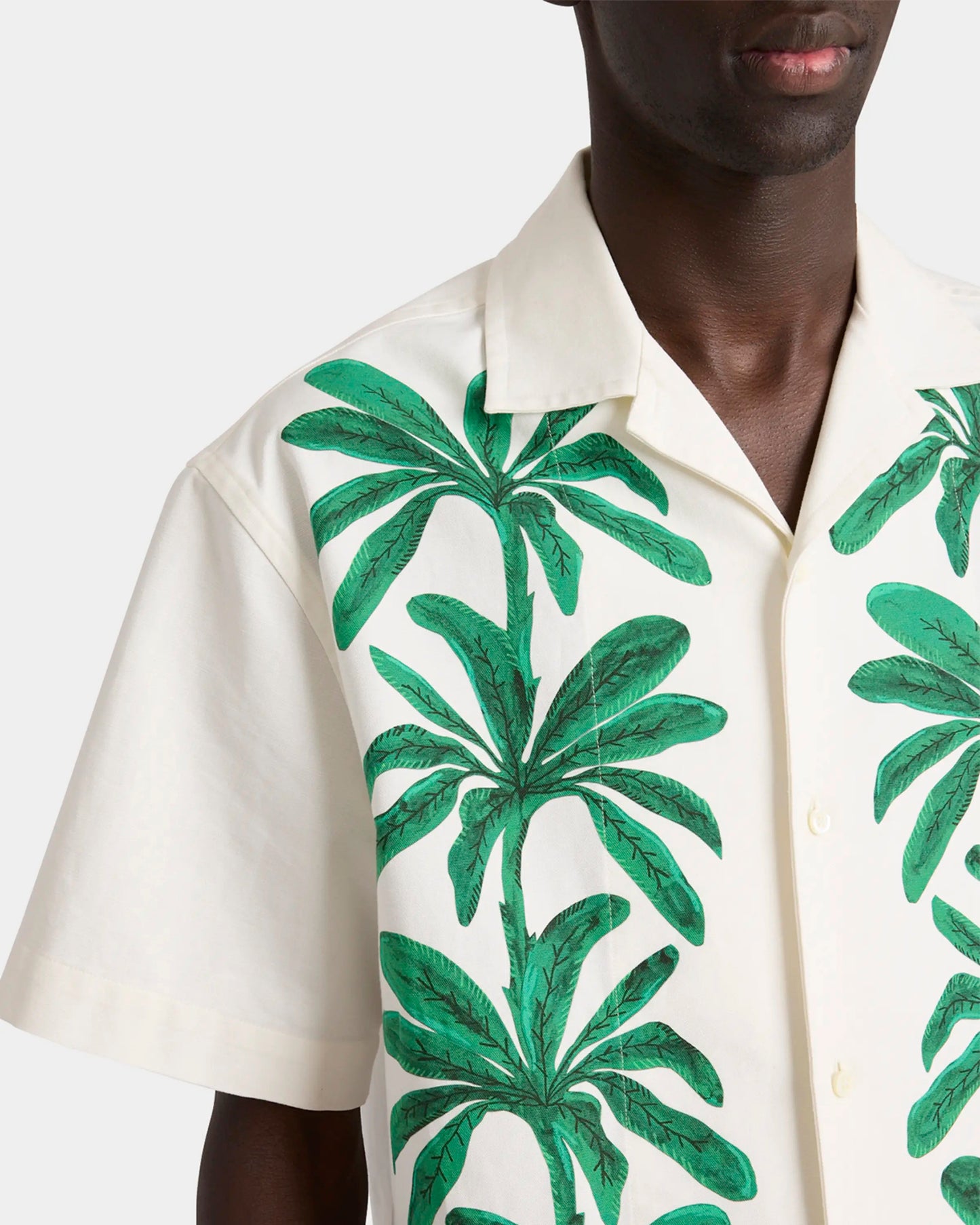 JACQUEMUS LA CEHMISE JEAN CAMP SHIRT