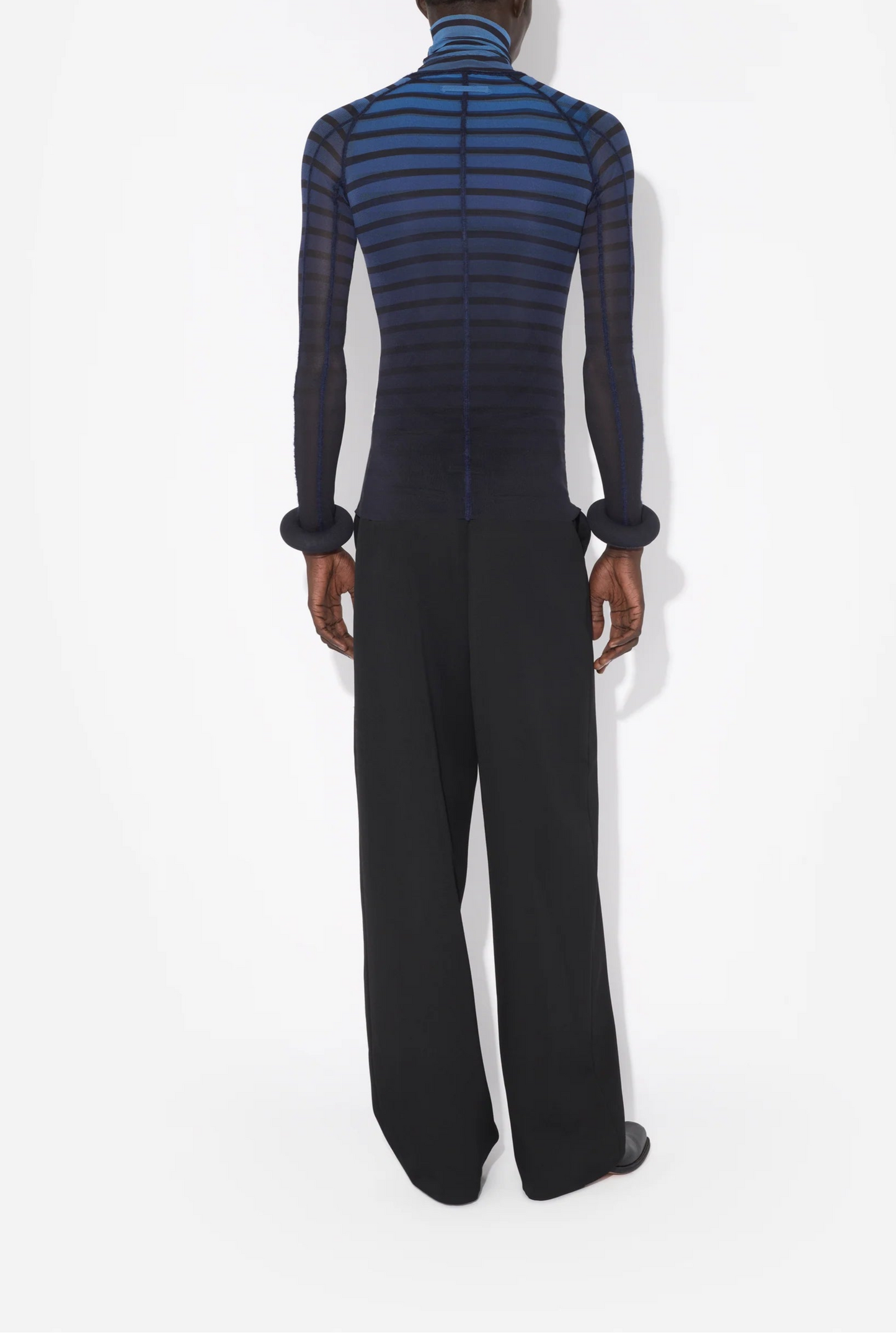 JEAN PAUL GAULTIER THE 3D STRIPED TOP