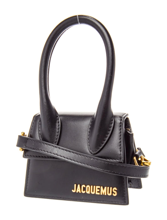 JACQUEMUS LEATHER LE CHIQUITO MINI BAG