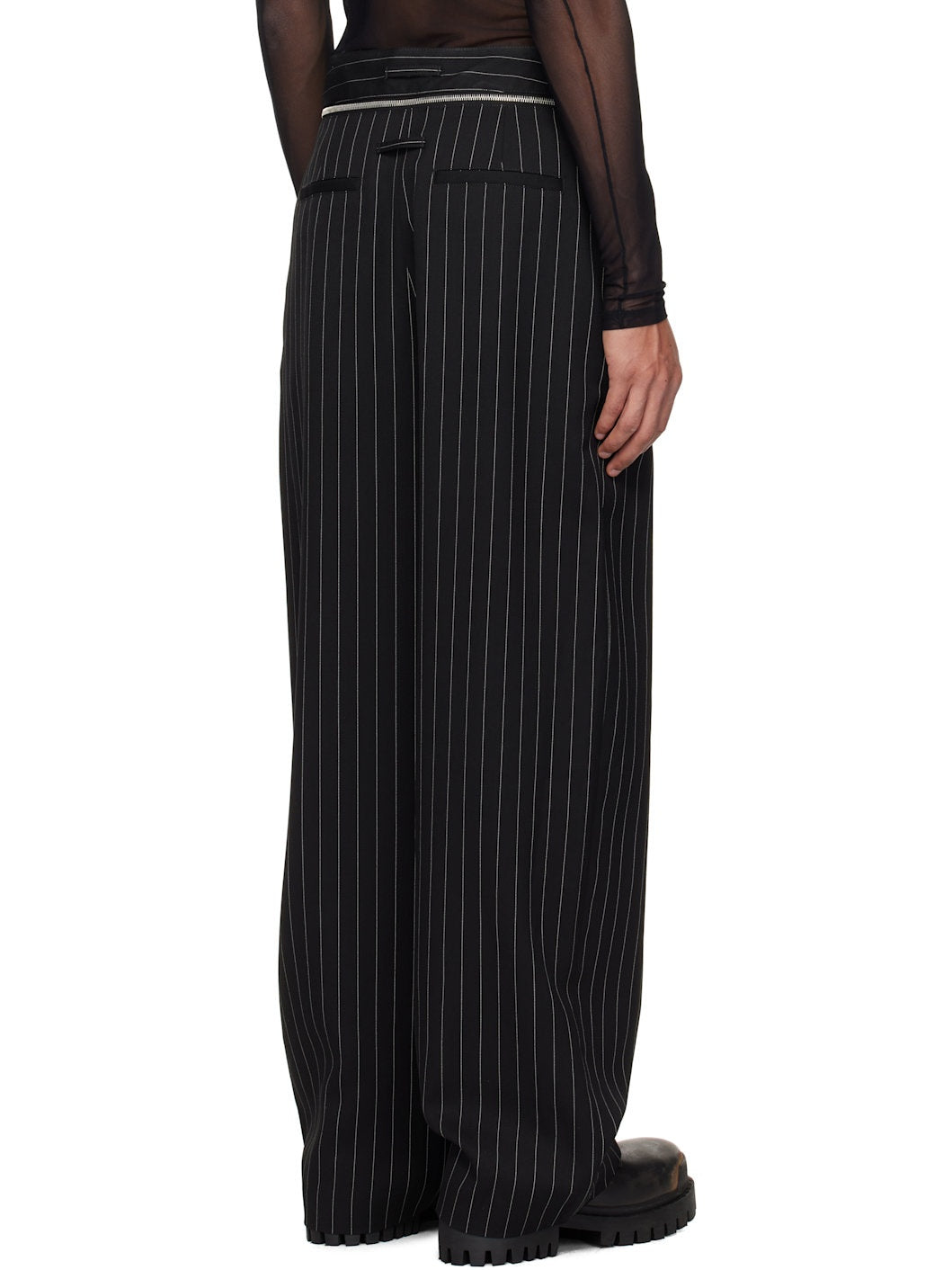 JEAN PAUL GAULTIER 'THE BELTED SUIT' TROUSER