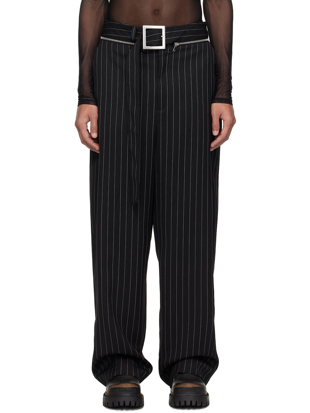 JEAN PAUL GAULTIER 'THE BELTED SUIT' TROUSER