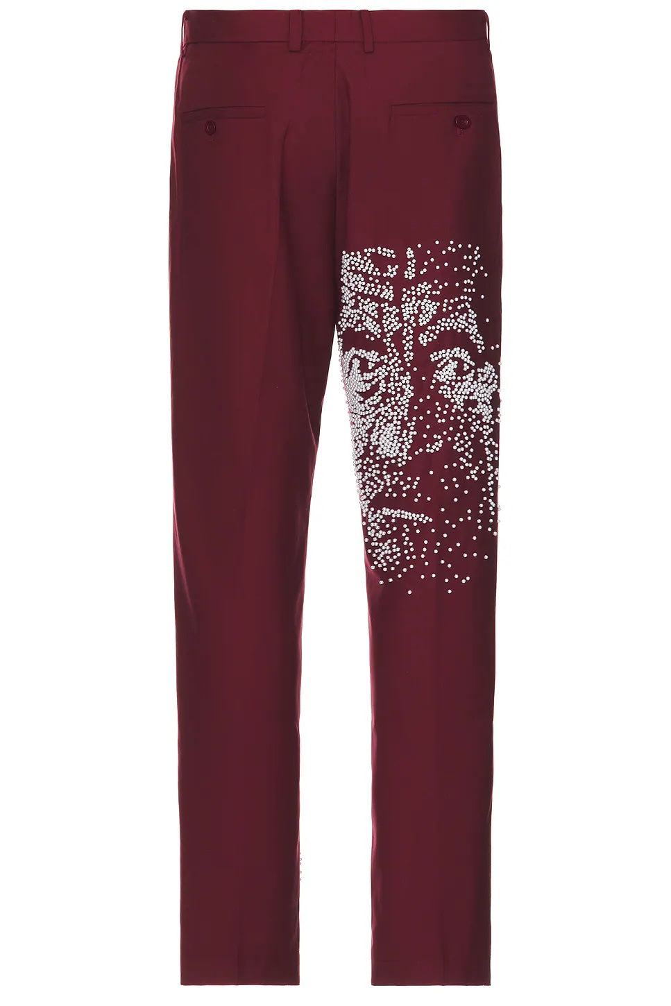 KIDSUPER EMBELLISHED FACES TROUSER