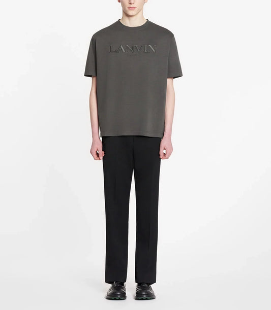LANVIN CLASSIC EMBROIDERED TEE