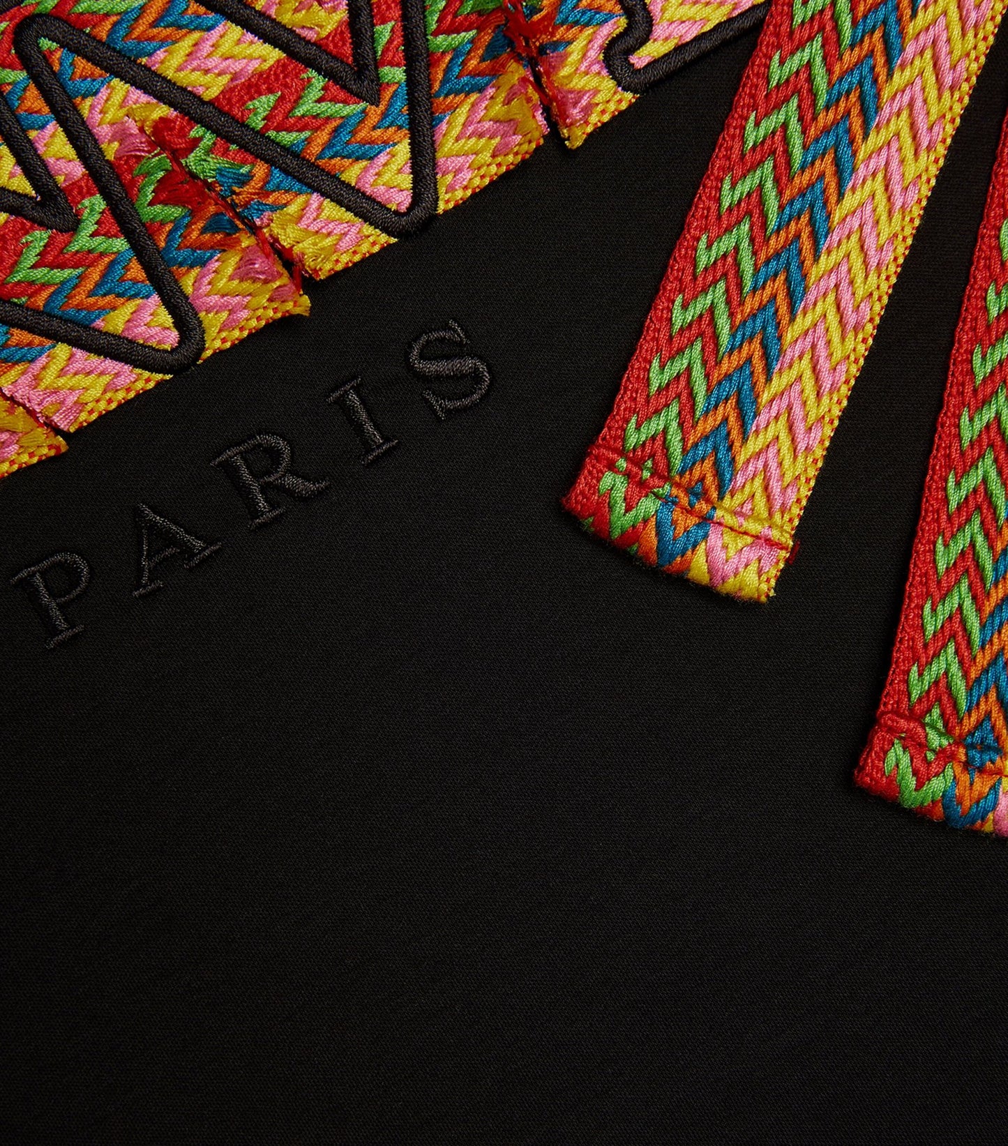 LANVIN CRAZY CURB LACE LOGO T-SHIRT