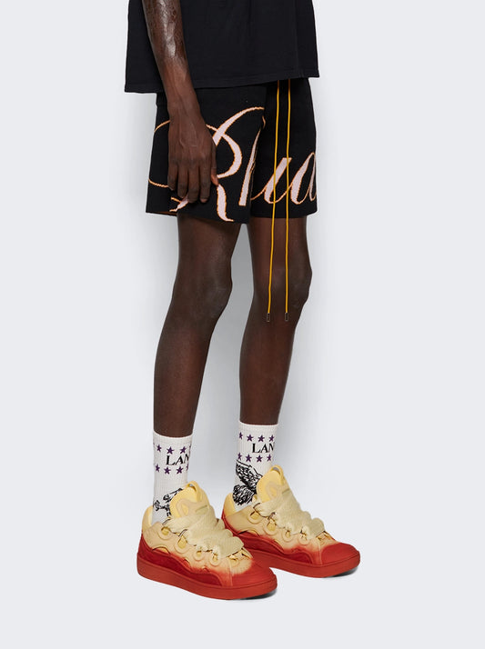 LANVIN CURB RADIENT SPRAY EFFECT SNEAKERS