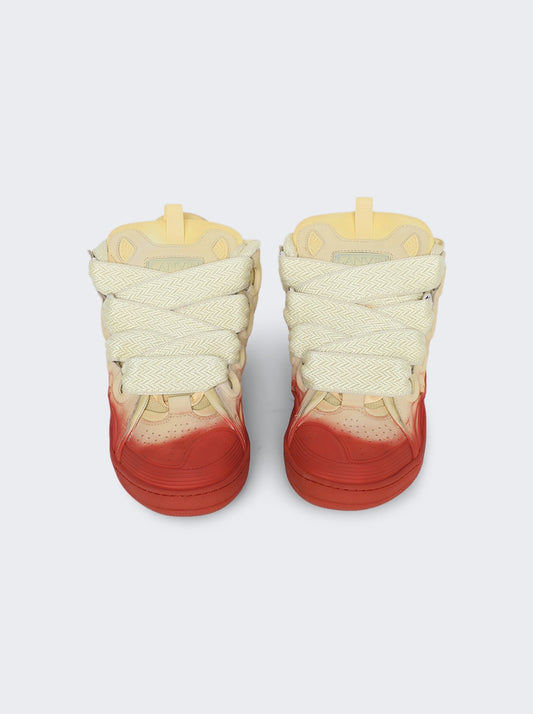 LANVIN CURB RADIENT SPRAY EFFECT SNEAKERS