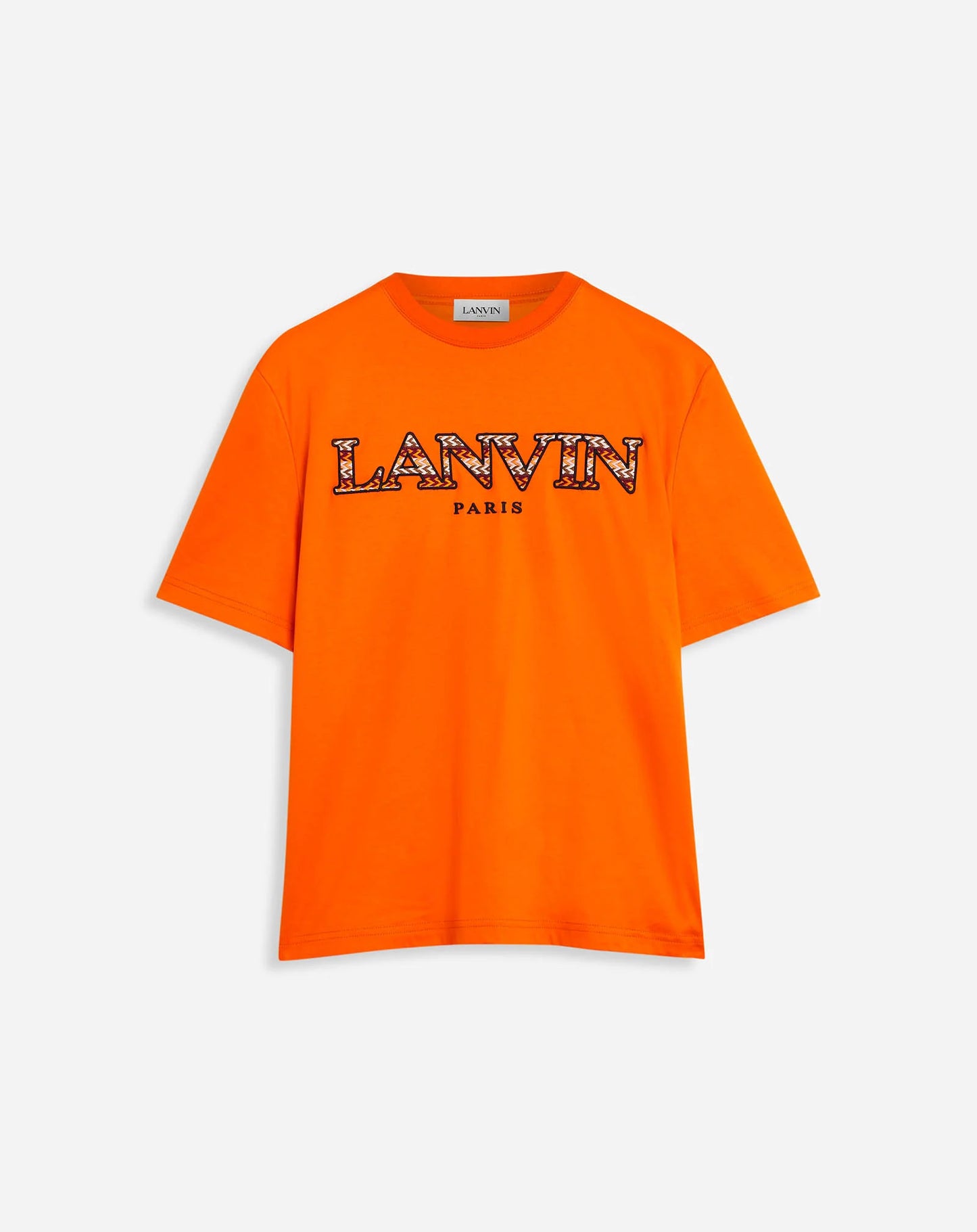LANVIN CURB EMBROIDERED T-SHIRT