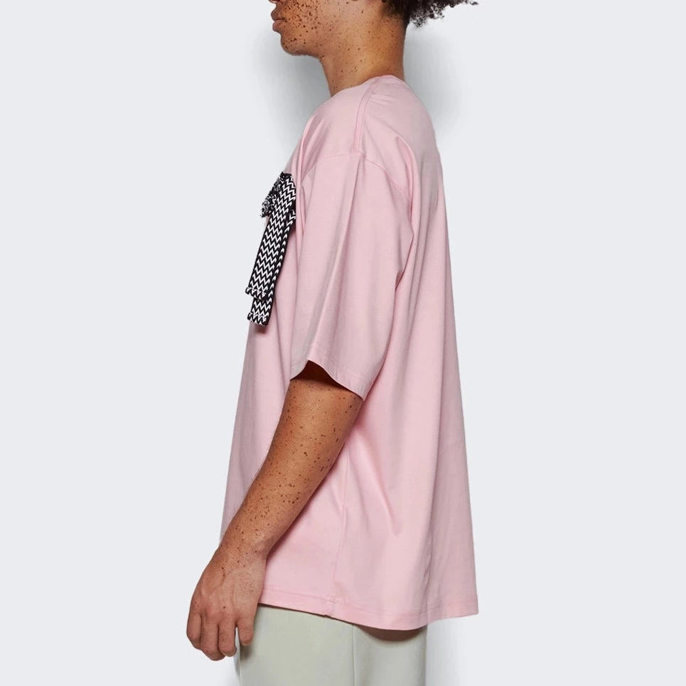 LANVIN CRAZY CURB EMBROIDERED T-SHIRT