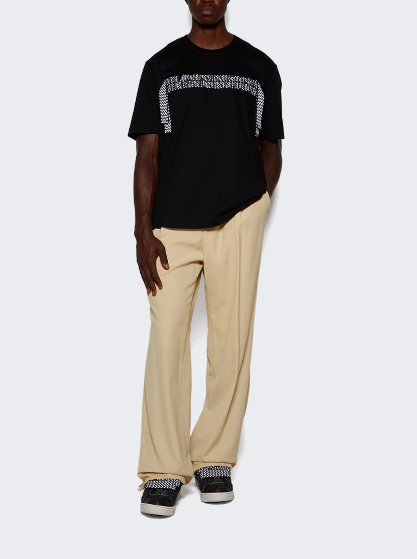 LANVIN DENIM CURB SNEAKERS