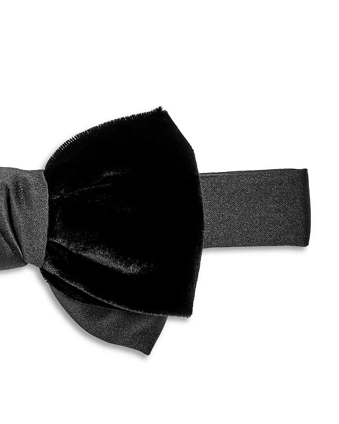 LANVIN PARIS VELVET PRE TIED BOWTIE