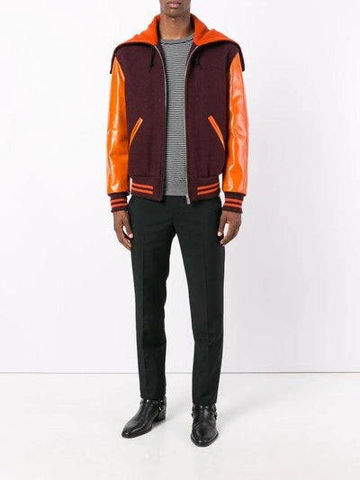 MAISON MARGIELA WOOL VARSITY JACKET