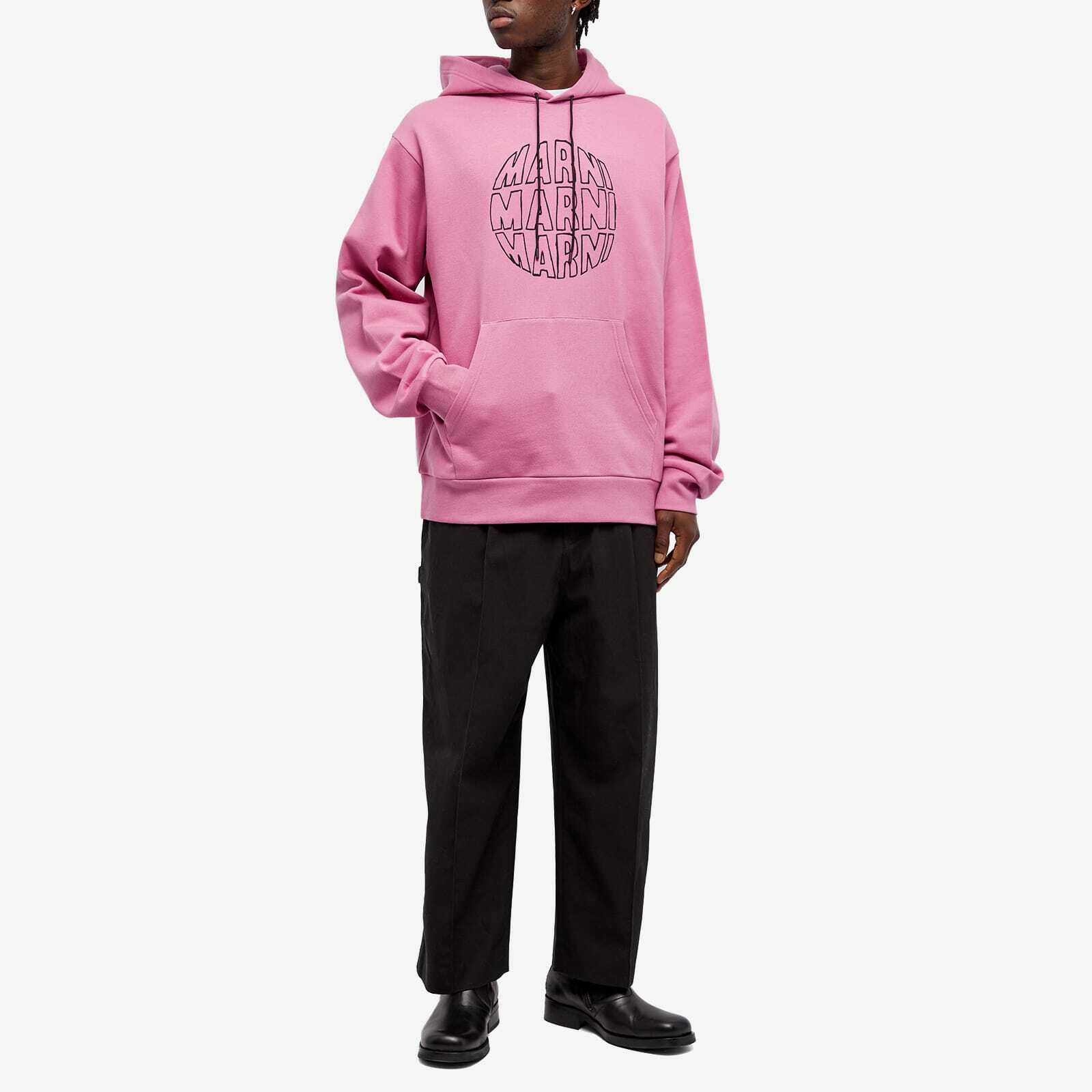 MARNI GRAPHIC HOODIE