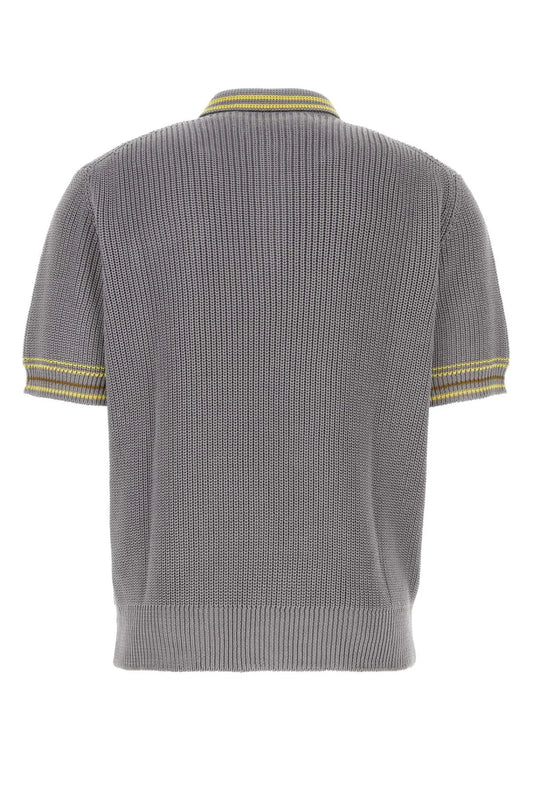 MARNI RIB KNIT POLO