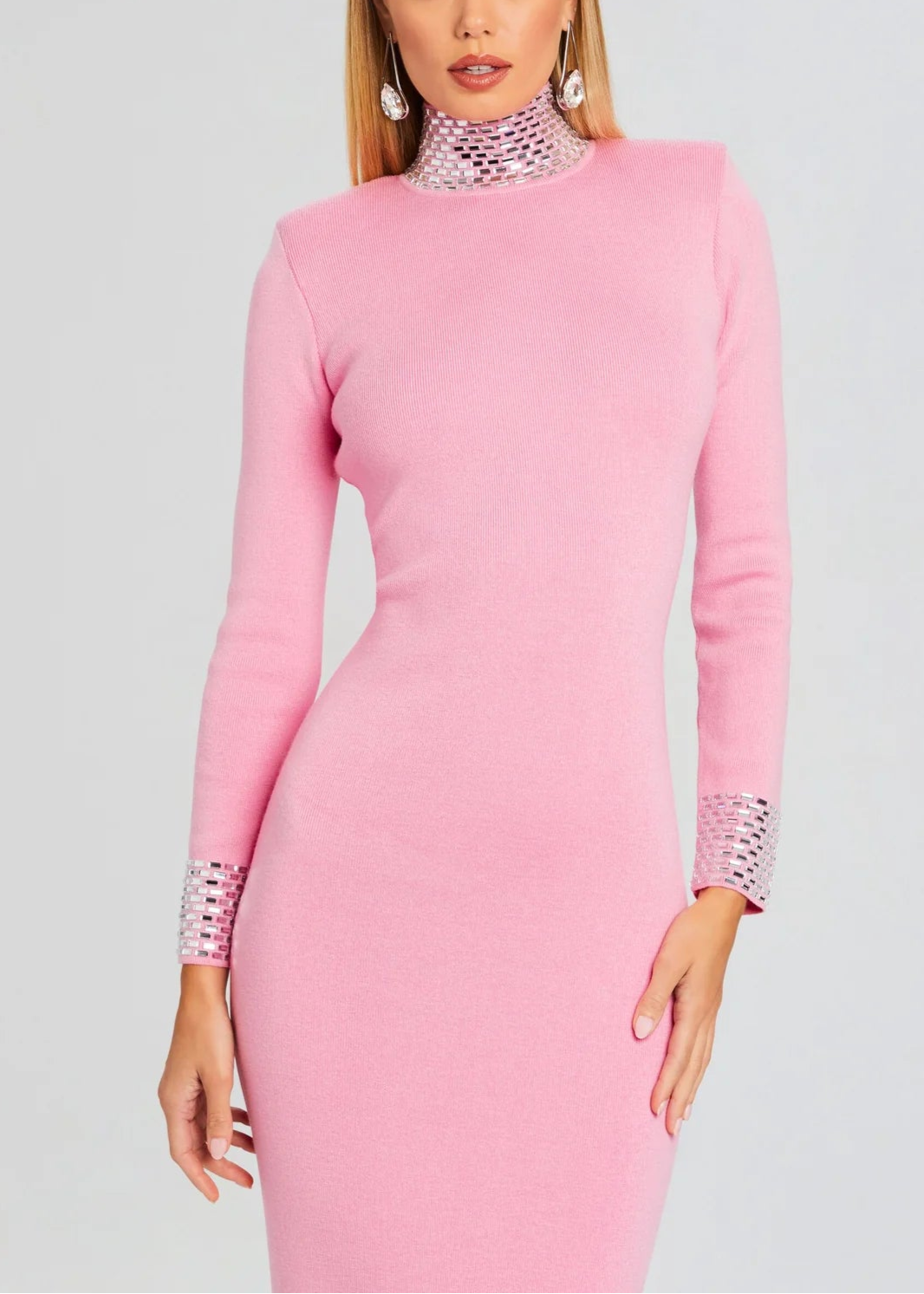 RETROFETE MONROE EMBELLISHED DRESS