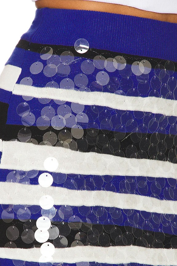 MSGM SEQUIN KNIT SKIRT
