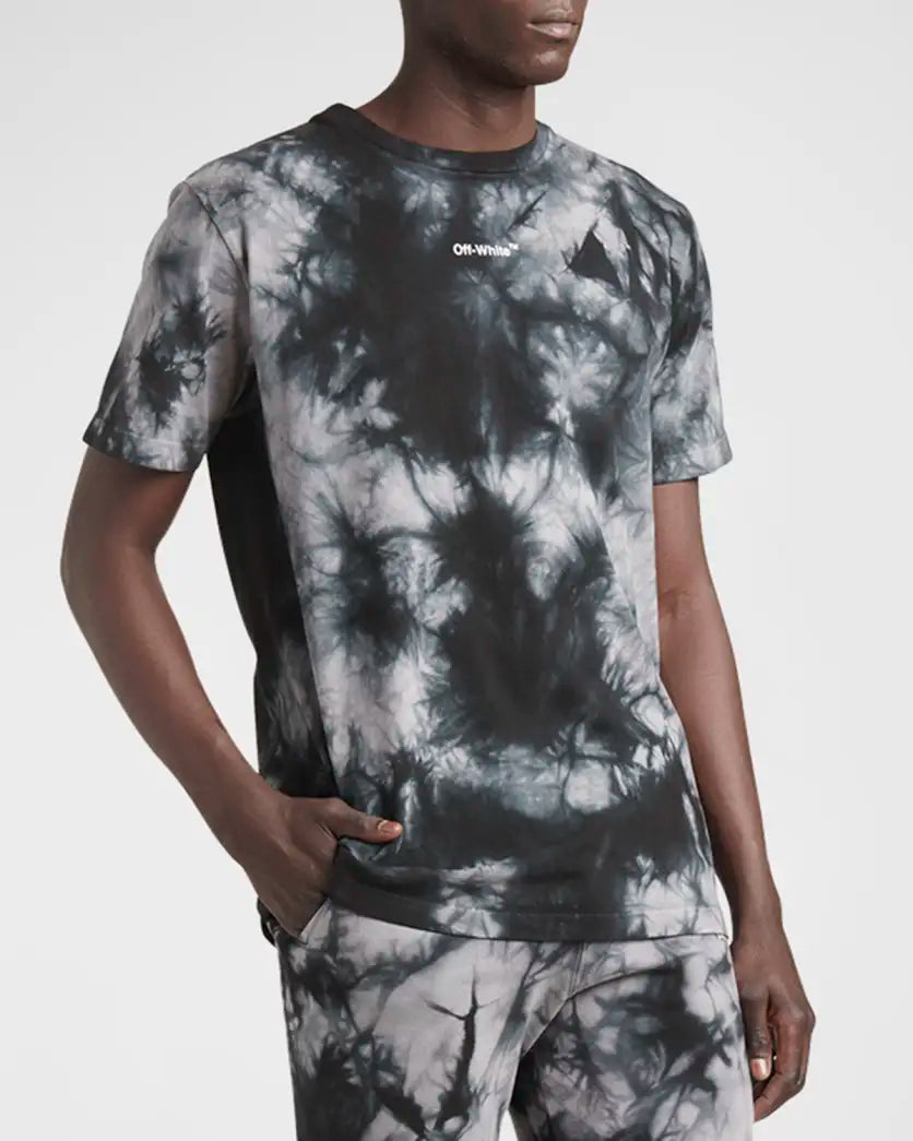 OFF-WHITE ARRROW TIE DYE TEE
