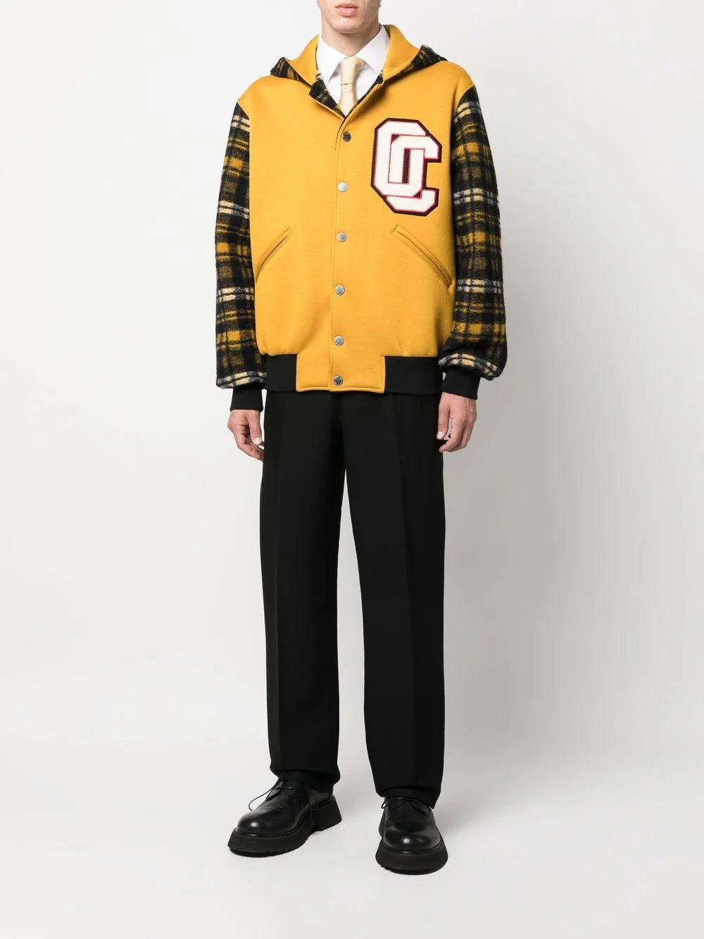 Opening ceremony long varsity jacket best sale