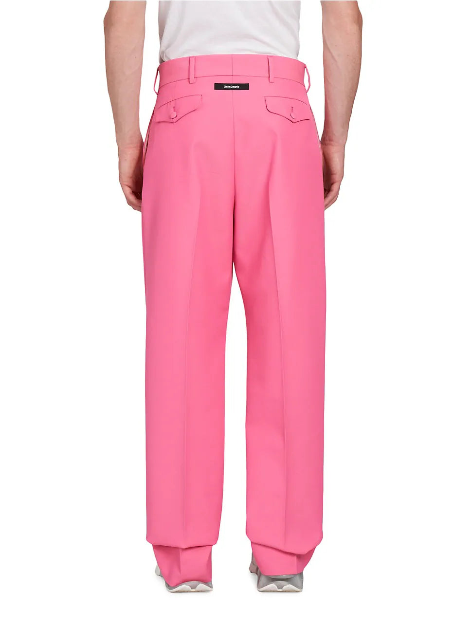 PALM ANGELS PINK SONNY SUIT PANTS
